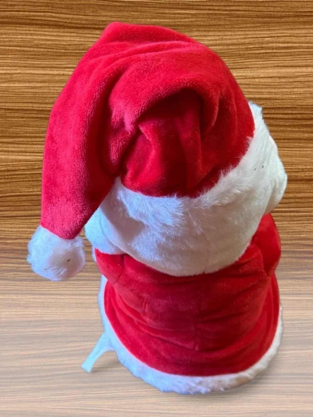 Santa Claus Animated Playing Saxophone Plush